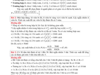 74 bài toán xác suất chọn lọc Nguyễn Hữu Biển