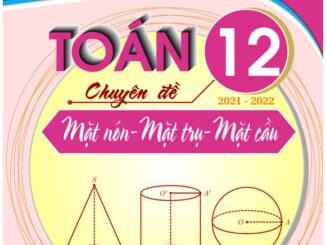 Bài tập mặt nón, mặt trụ, mặt cầu Diệp Tuân