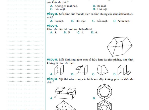 Bài tập tổng ôn khối đa diện và thể tích khối đa diện có đáp án