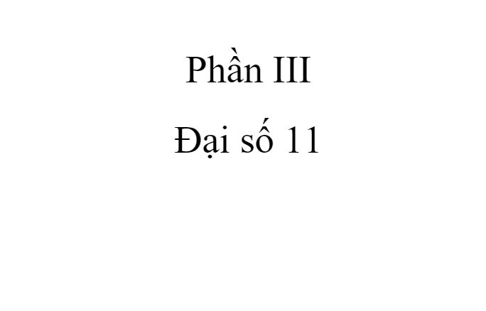 Bài tập trắc nghiệm Toán 11 có đáp án Nguyễn Bảo Vương