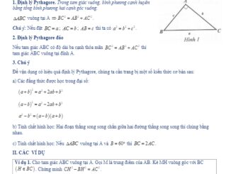 Bài toán chứng minh đẳng thức, bất đẳng thức hình học phẳng THCS.TOANMATH.com