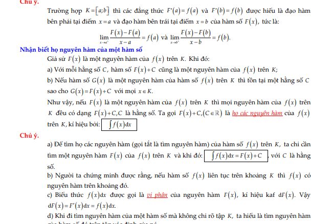 Chuyên đề nguyên hàm, tích phân và ứng dụng Toán 12 Lê Bá Bảo