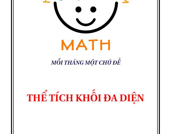 Chuyên đề thể tích khối đa diện Phạm Thu Hiền