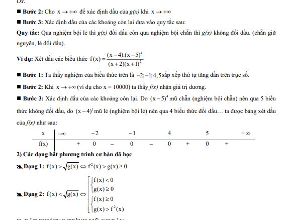 Chuyên đề trắc nghiệm bất phương trình mũ