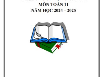 Đề cương giữa kỳ 1 Toán 11 năm 2024 2025 trường THPT Thanh Khê Đà Nẵng