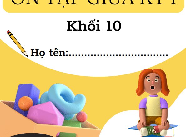 Đề cương ôn tập giữa học kỳ 1 môn Toán 10 Lê Minh Tâm