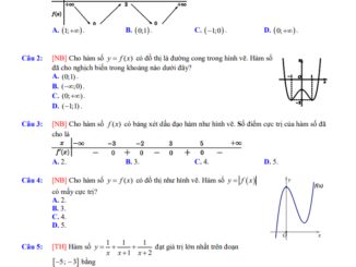 Đề ôn thi giữa kỳ 1 Toán 12 năm 2024 2025 trường THPT Nguyễn Hữu Cầu TP HCM