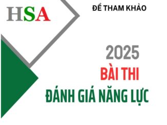 Đề tham khảo đánh giá năng lực môn Toán năm 2025 Đại học Quốc gia Hà Nội