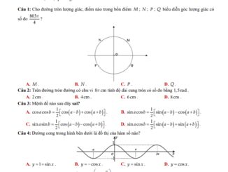 Đề tham khảo giữa kỳ 1 Toán 11 năm 2024 2025 trường THPT Lương Ngọc Quyến Thái Nguyên