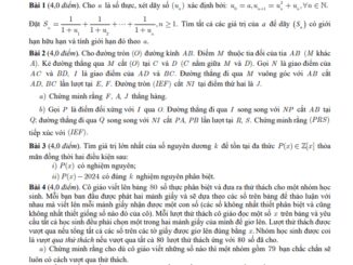 Đề thi chọn học sinh giỏi Toán 11 Trại hè Hùng Vương lần thứ 18 năm 2024