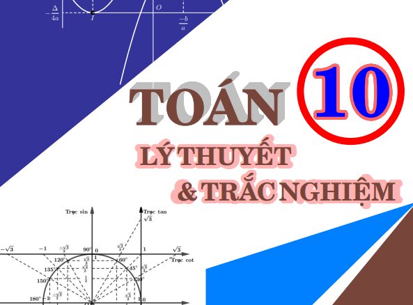 Lý thuyết và trắc nghiệm môn Toán lớp 10 Lê Doãn Thịnh