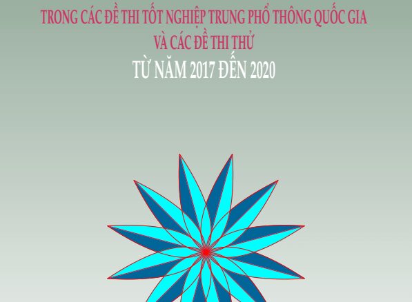 Mũ và logarit trong đề thi THPT môn Toán (2017 2020)