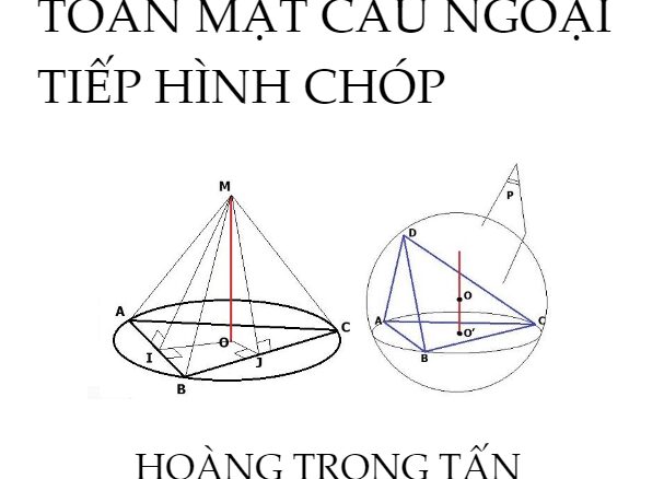 Phương pháp giải nhanh bài toán mặt cầu ngoại tiếp hình chóp Hoàng Trọng Tấn